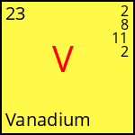 atome Vanadium